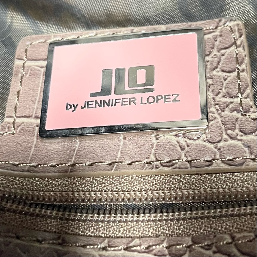 J Lo Hobo Floral Jacquard Natural Shoulder Bag - Picture 8 of 9
